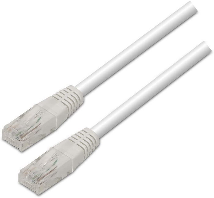 Aisens Cable de red RJ45 Cat.5e UTP AWG24 Blanco 1m